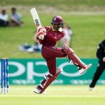 Alick Athanaze plays a Calypso stroke