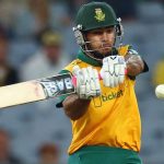 Reeza Hendricks century on debut