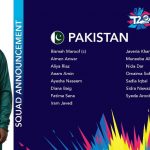 Pakistan Women’s T20 squad World cup 2020