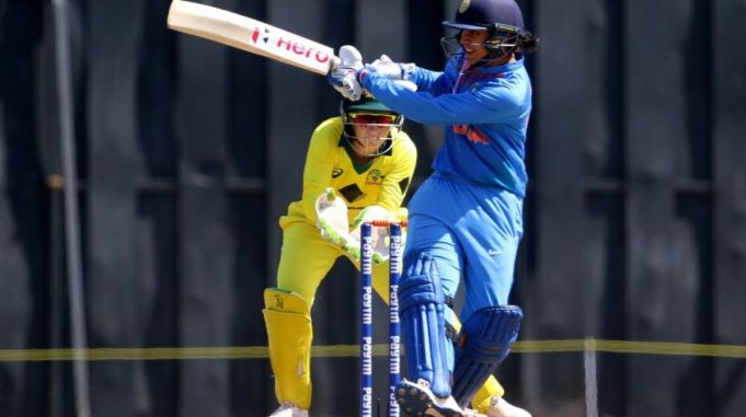 best T20 batting performances between India women and Australia women