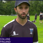 who is Nathan Collins Finland cricket