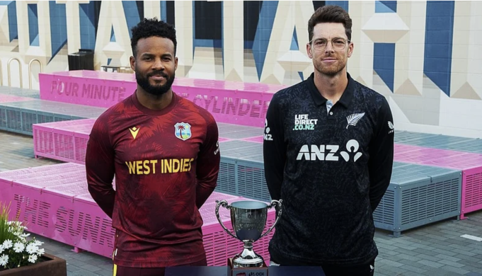 West Indies tour of New Zealand in 2025 source: Outlook Magazine (Image- X/ BlackCaps handle)